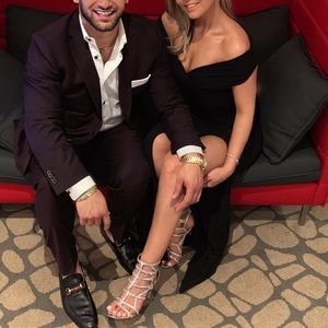 black bardot wrap slit slinky maxi dress